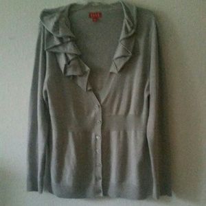 Light Grey Geometric Design Sweater